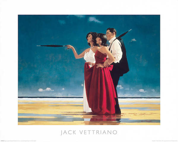 50cm x 40cm The Missing Man I von Jack Vettriano