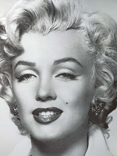 60cm x 80cm Marilyn Monroe Portrait von Bettmann