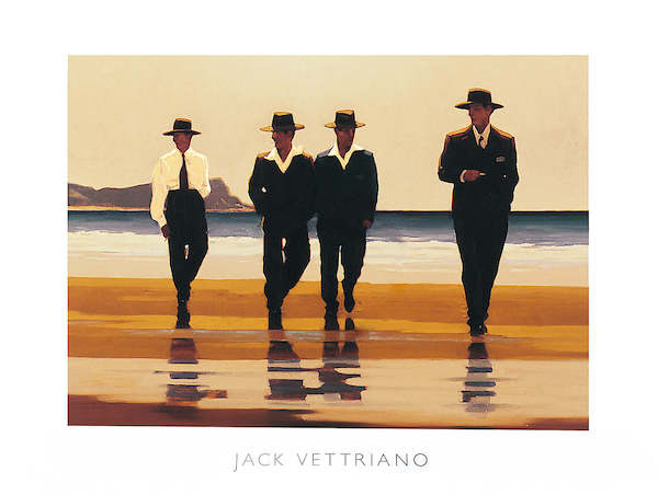 80cm x 60cm The Billy Boys von Jack Vettriano