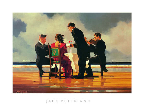 80cm x 60cm Elegy for a dead Admiral von Jack Vettriano