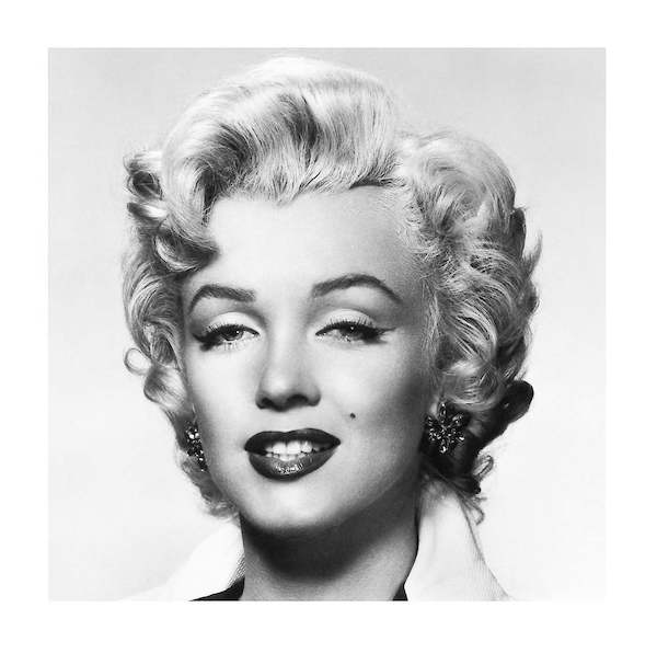 60cm x 60cm Monroe Portrait von Bettmann