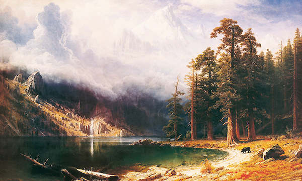 Array Mount Corcoran                   von Albert Bierstadt