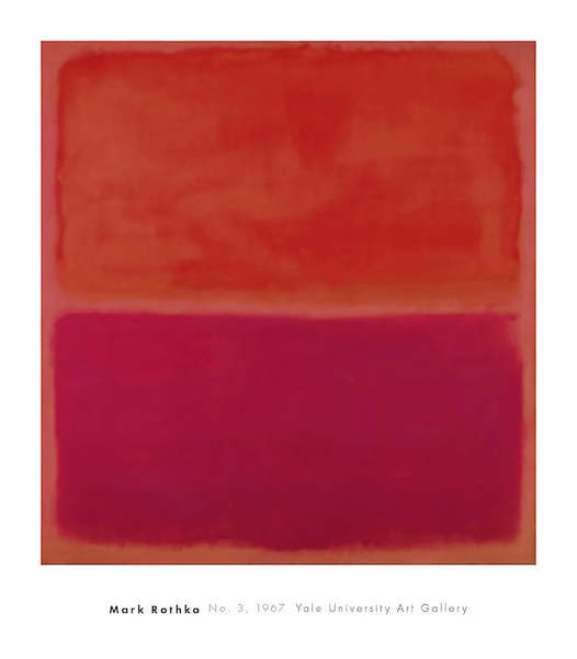 71cm x 81cm No. 3, 1967, MKR-201 von Mark Rothko