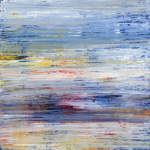 99cm x 99cm Tramonto Marittimo von Martina Kropf