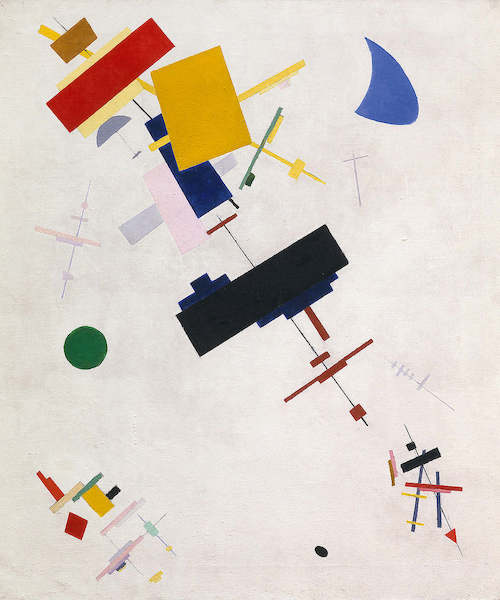 45cm x 54cm Suprematismus No. 56 von Kasimir Malewitsch