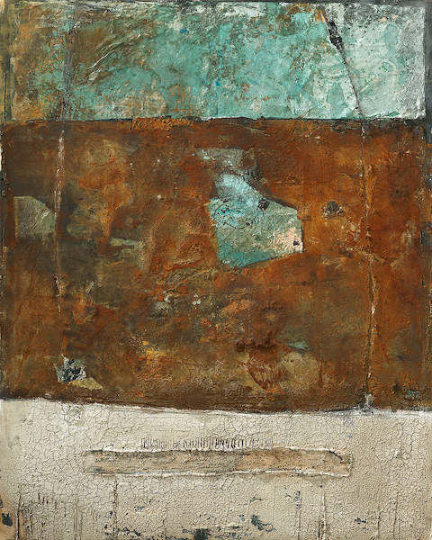 120cm x 150cm Patina Verde 1                   von Gabriele Middelmann