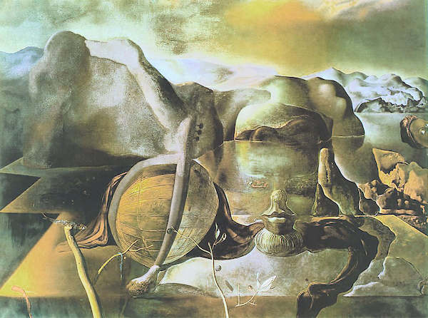 80cm x 60cm L'enigme sans fin, 1938 von Salvador Dali