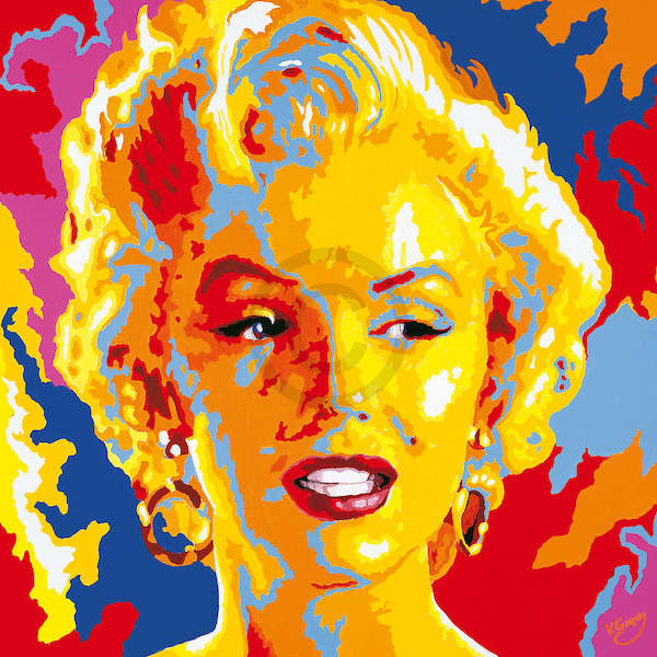 85cm x 85cm Marilyn Monroe, GIV-01 von Vladimir         Gorsky
