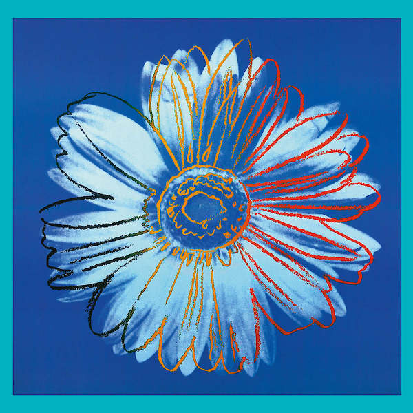 90cm x 100cm Daisy, 1982 von Andy Warhol