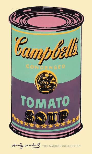 60cm x 100cm Campbell's Soup von Andy Warhol