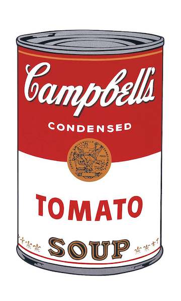 61cm x 101cm Campbell's Soup I von Andy Warhol