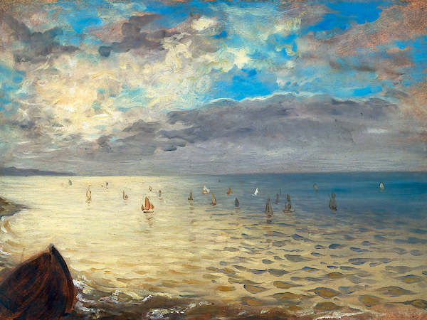 Array Das Meer, von den Höhen bei...   von Eugene Delacroix