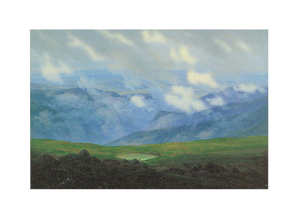 40cm x 30cm Ziehende Wolken von FRIEDRICH