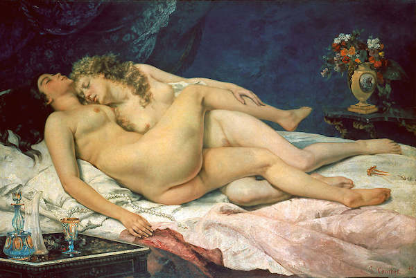 Array Le sommeil                       von Gustave Courbet