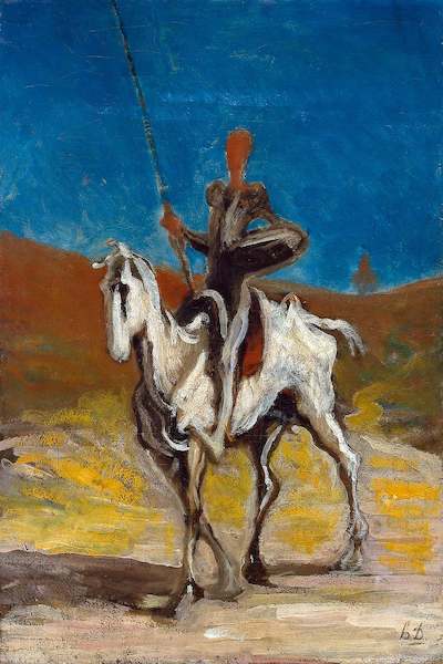 Array Don Quixote                      von Honoré Daumier