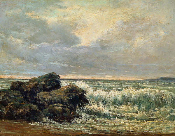 Array Die Welle                        von Gustave Courbet