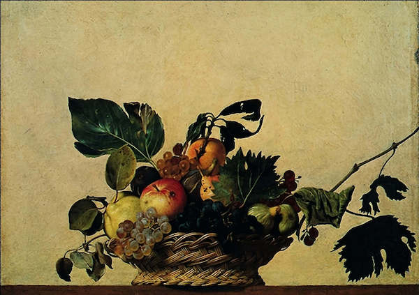 80cm x 56cm Cesto di frutta, CAR-937 von Caravaggio