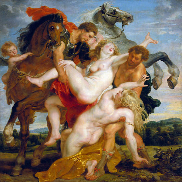 Array Raub der Töchter des Leukippos   von Peter Paul Rubens