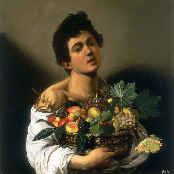 Array Junger Mann mit Fruchtkorb       von Caravaggio