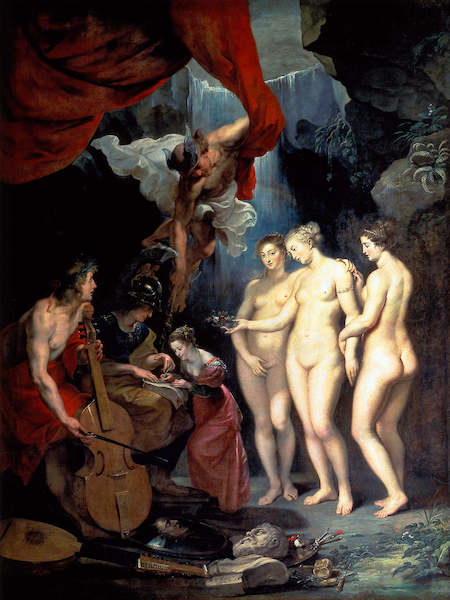 Array Die Erziehung der Maria de' Medi von Peter Paul Rubens