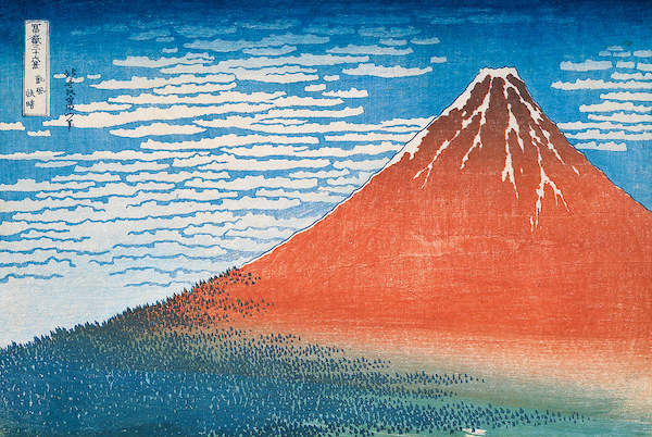 Array Der Fujiyama                     von K. Hokusai