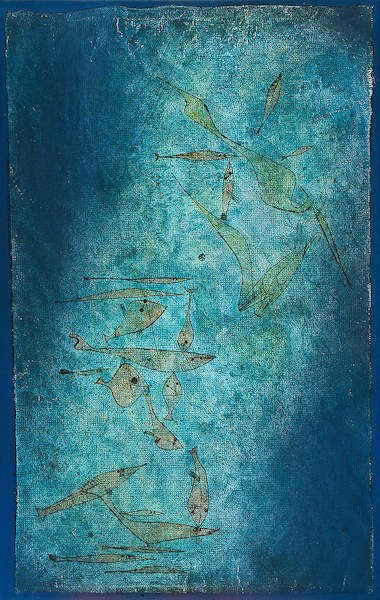Array Fischbild von Paul Klee