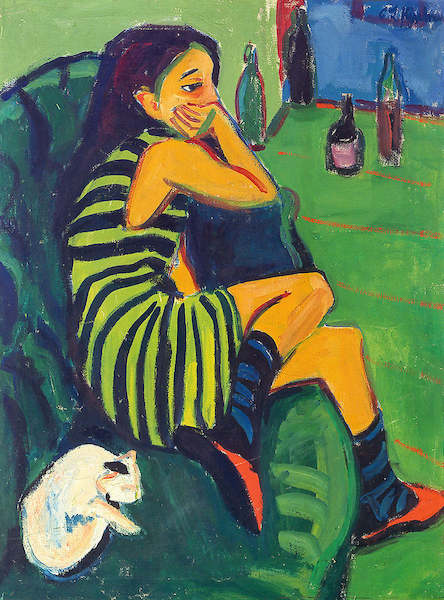 Array Die Artistin Marcella von Ernst Ludwig Kirchner