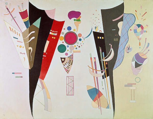 Array Wechselseitiger Gleichklang von Wassily Kandinsky