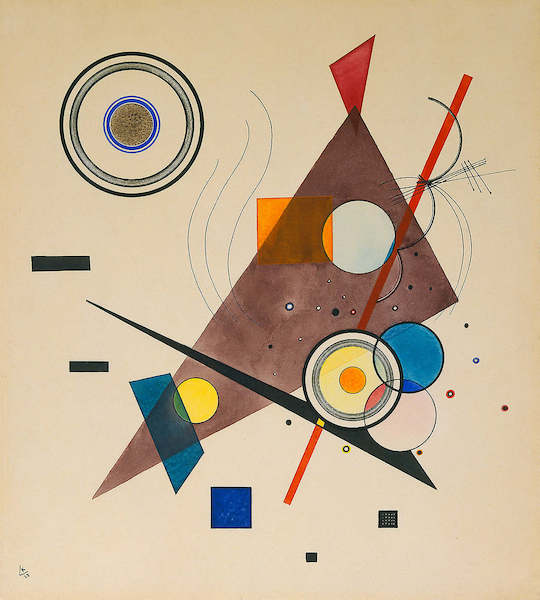 Array Komposition 2 von Wassily Kandinsky