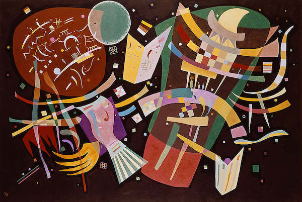Array Komposition 10 von Wassily Kandinsky