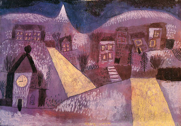 Array Winterlandschaft von Paul Klee