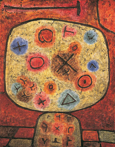 Array Und sollte ich sterben, dann le von Paul Klee