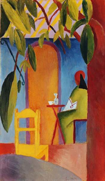 Array Türkisches Cafe II               von August Macke