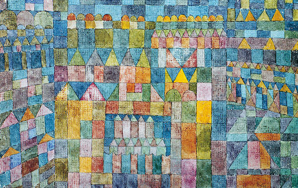 Array Tempelviertel von Pert           von Paul Klee