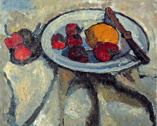 Array Stillleben mit Erdbeeren und...  von Paula Modersohn-Becker