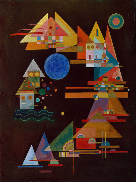 Array Spitzen im Bogen                 von Wassily Kandinsky