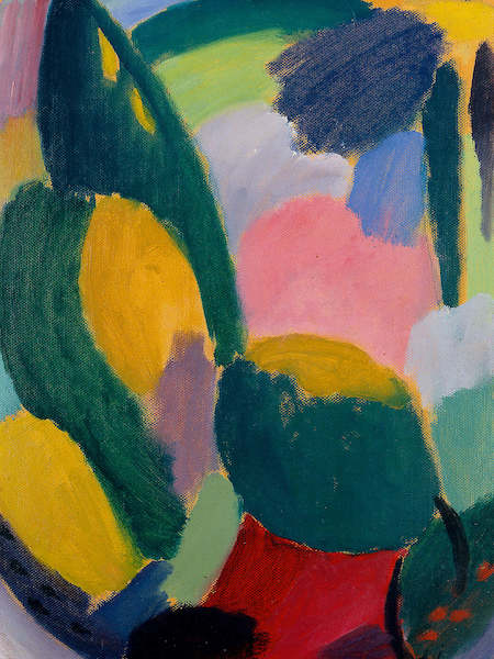 45cm x 60cm Sommerklang von Alexej Jawlensky