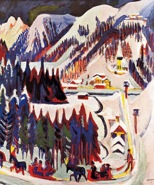 Array Sertig Tal                       von Ernst Ludwig Kirchner