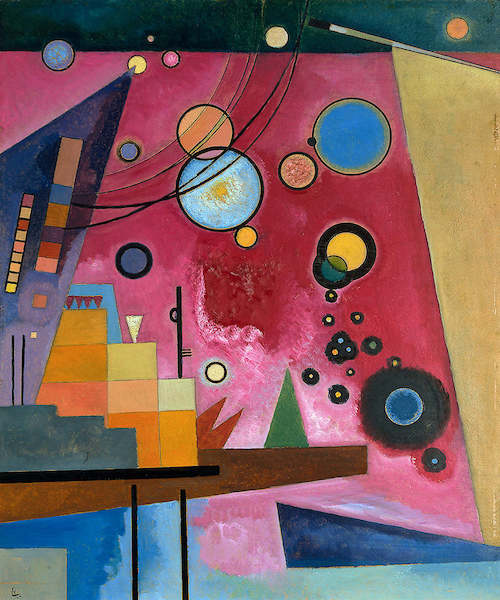 Array Schweres Rot von Wassily Kandinsky