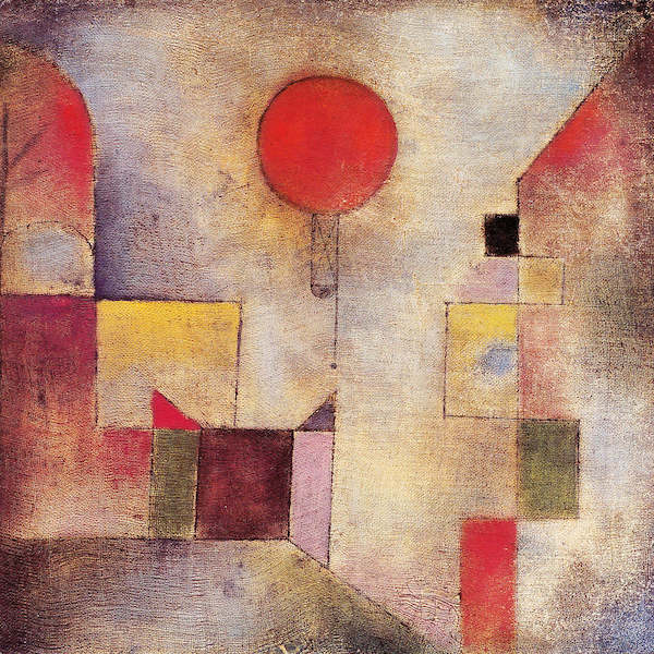 Array Roter Ballon                     von Paul Klee