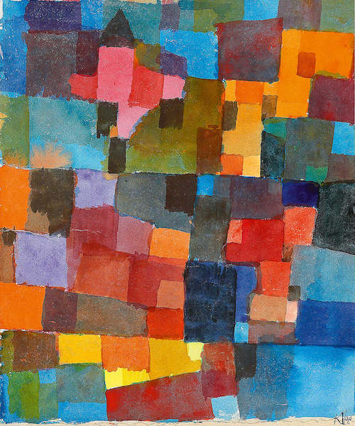 Array Raumarchitekturen                von Paul Klee