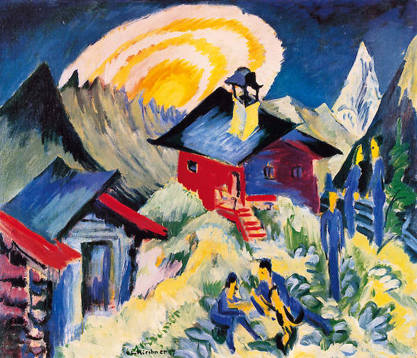 Array Mondaufgang                      von Ernst Ludwig Kirchner