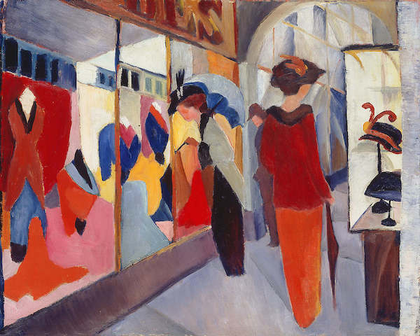 Array Modegeschäft                     von August Macke