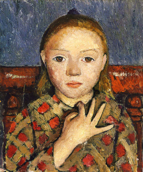 Array Mädchenbildnis                   von Paula Modersohn-Becker