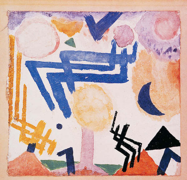 Array Landschaftliches Hieroglyph      von Paul Klee