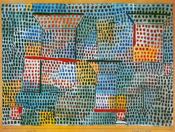 Array Kreuze und Säulen von Paul Klee