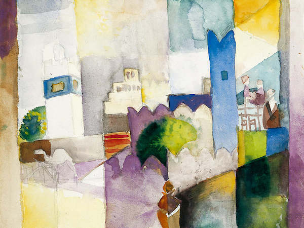 Array Kairouan III von August Macke