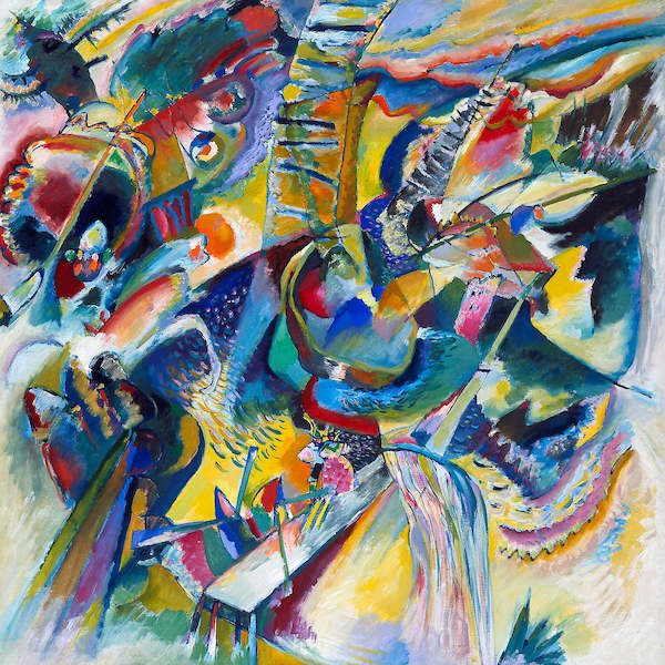 Array Improvisation Klamm              von Wassily Kandinsky