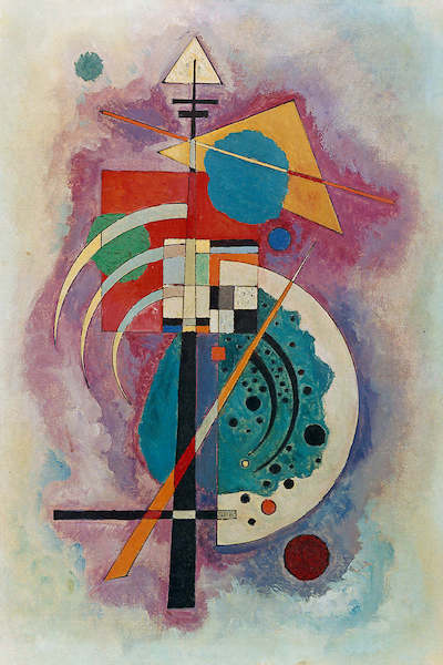 Array Hommage à Grohmann               von Wassily Kandinsky