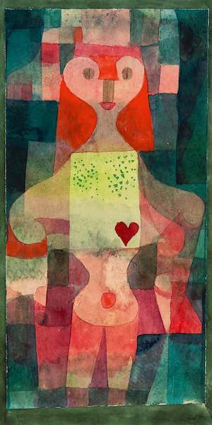 Array Herzdame                         von Paul Klee